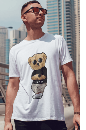 Colectia Trendy - Tricou din bumbac organic personalizat cu imagini print