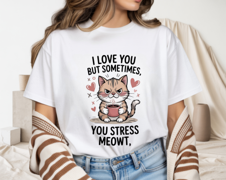 Tricouri pentru femei - Tricou din bumbac organic personalizat cu imagini print tematica la moda