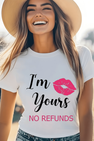 Colectia Valentine's Day - Tricou din bumbac organic personalizat cu imagini print tematica la moda