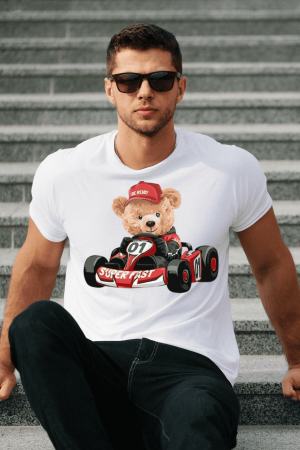 Colectia Trendy - Tricou din bumbac organic personalizat cu imagini print