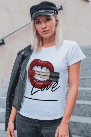 Colectia Tricouri cu mesaje - Tricou din bumbac organic personalizat cu imagini print tematica la moda