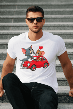 Colectia Tricouri cu mesaje - Tricou din bumbac organic personalizat cu imagini print