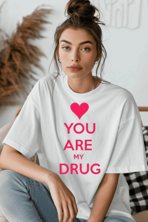 Colectia Fashionista - Tricou din bumbac organic personalizat cu imagini print tematica la moda