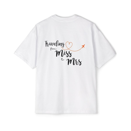 Tricouri pentru femei - Tricou din bumbac organic Traveling from miss to mrs