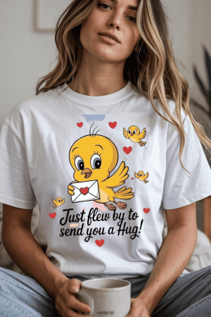 Tricouri pentru femei - Tricou din bumbac organic personalizat cu imagini print tematica la moda