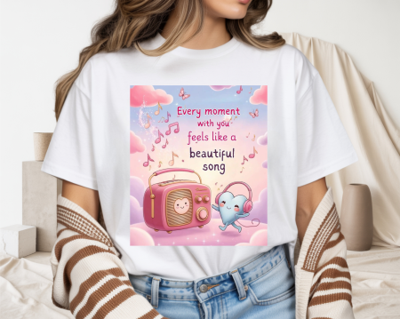 Colectia Tricouri cu mesaje - Tricou din bumbac organic personalizat cu imagini print tematica la moda