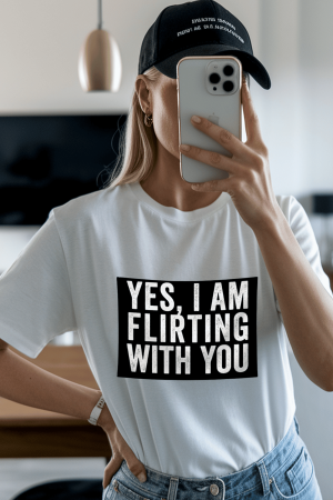 Colectia Tricouri cu mesaje - Tricou din bumbac organic personalizat cu imagini print tematica la moda