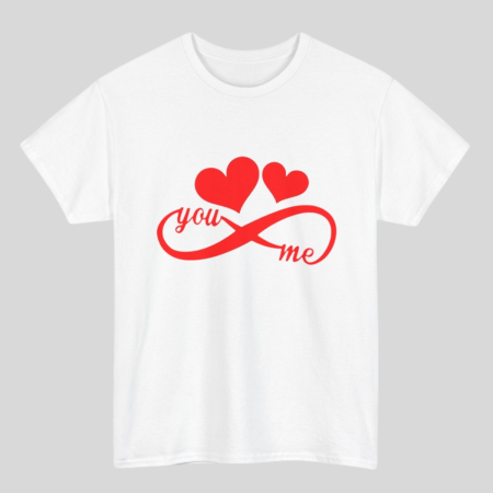 Colectia Love and Flirty - Tricou din bumbac organic personalizat cu imagini print tematica la moda