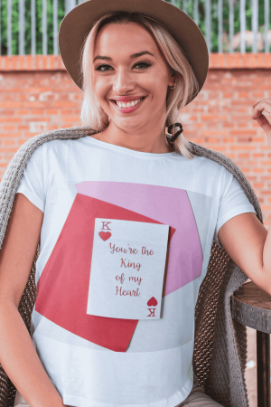 Colectia Tricouri cu mesaje - Tricou din bumbac organic personalizat cu imagini print tematica la moda