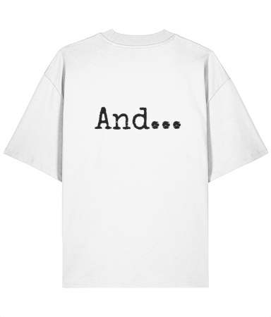 Colectia Words - Tricou oversized  din bumbac organic And...