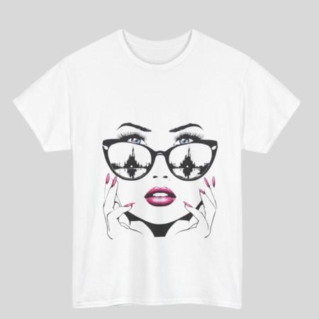 TRICOURI - Tricou din bumbac organic personalizat cu imagini print tematica la moda