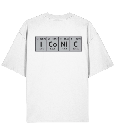 Colectia Words - Tricou oversized  din bumbac organic Iconic