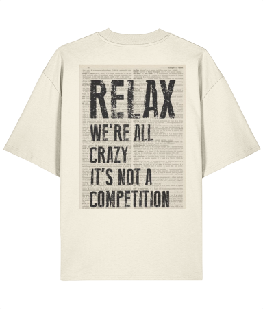 Tricouri pentru femei - Tricou oversized  din bumbac organic Relax