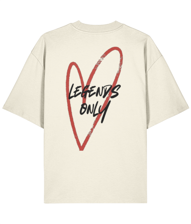 Tricouri unisex - Tricou oversized  din bumbac organic Legends Only