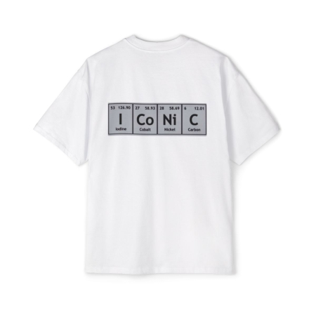 Tricouri unisex - Tricou oversized  din bumbac organic Iconic