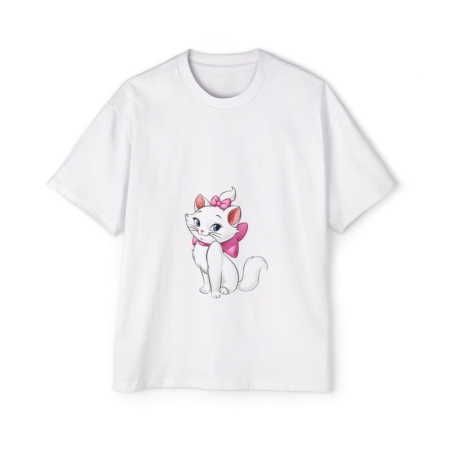 Colectia Trendy - Tricou  oversized din bumbac organic  Mary