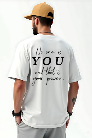 Colectia Trendy - Tricou Unisex  Din Bumbac 100% No one is you