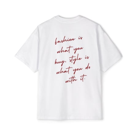 Tricouri unisex - Tricou oversized  din bumbac organic Fashion and style
