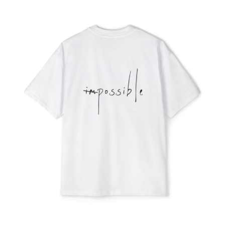 Tricouri pentru barbati - Tricou oversized  din bumbac organic Possible