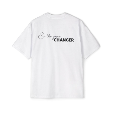 Tricouri unisex - Tricou oversized  din bumbac organic Be the game changer
