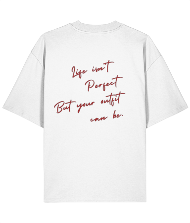 Colectia Words - Tricou oversized  din bumbac organic Your outfit