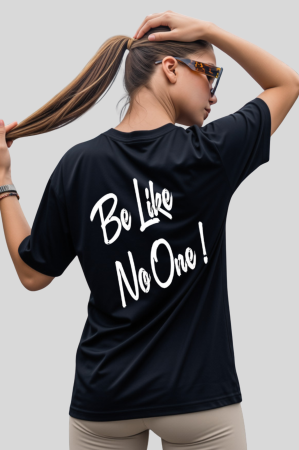 Colectia Trendy - Tricou Unisex  Din Bumbac 100% Be like no one