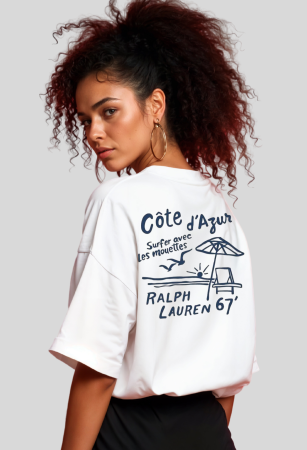 Tricouri unisex - Tricou Unisex Din Bumbac 100% Cote d'Azur