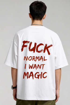 Colectia Fashion Icon - Tricou Unisex  Din Bumbac 100%   I want magic
