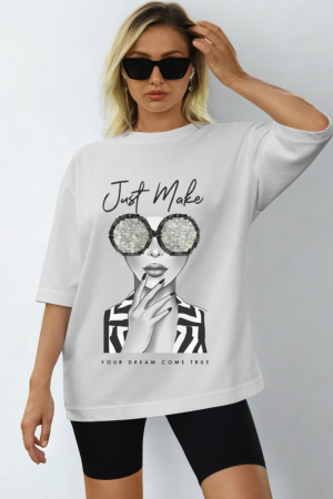 TRICOURI UNISEX - Tricou din bumbac organic personalizat cu imagini print tematica la moda