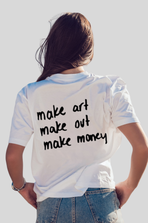 Tricouri unisex - Tricou unisex din bumbac 100% Make art