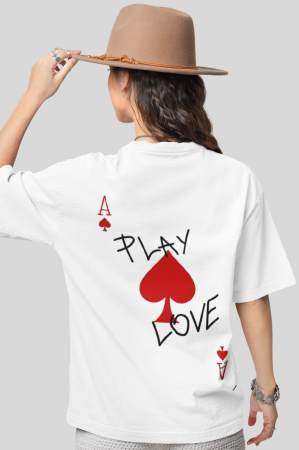 Tricouri unisex - Tricou unisex din bumbac 100%   Play love