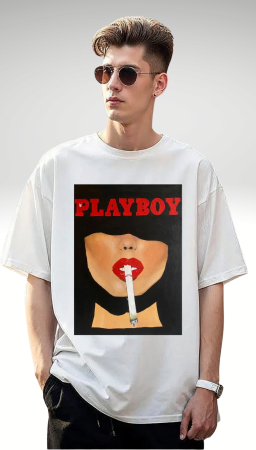 Colectia Trendy - Tricou Unisex din Bumbac 100% Playboy