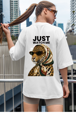 TRICOURI UNISEX - Tricou Unisex  Din Bumbac 100%   Watch me