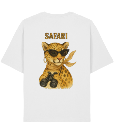 Tricouri pentru barbati - Tricou Unisex Relaxed Din Bumbac Organic Safari
