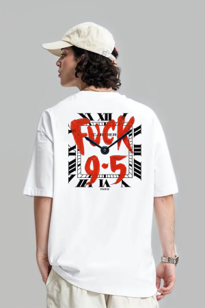 Tricouri pentru barbati - Tricou Unisex Relaxed Din Bumbac Organic Fuck 9 - 5