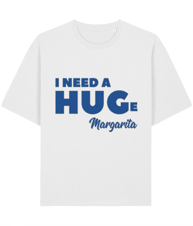 Tricouri pentru barbati - Tricou Unisex Relaxed Din Bumbac Organic I need A Huge Margarita
