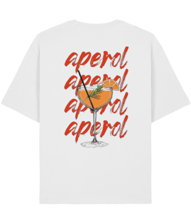 Colectia Trendy - Tricou Unisex Relaxed Din Bumbac Organic Aperol