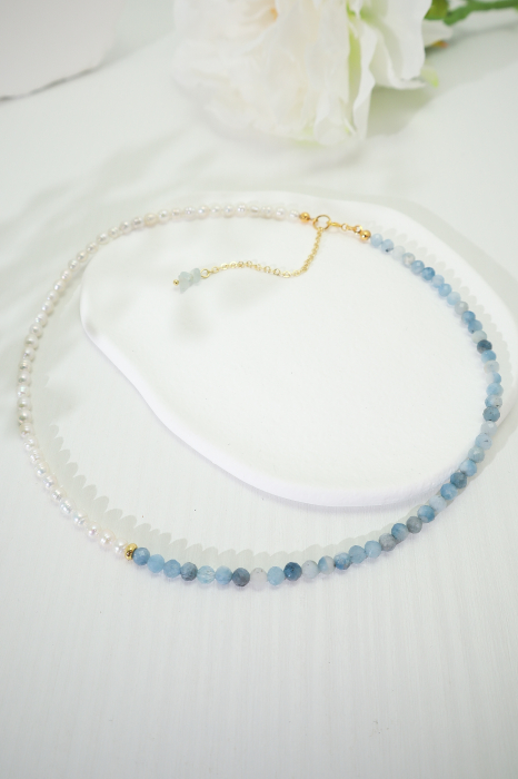 Colier Acvamarin - Pești [12]