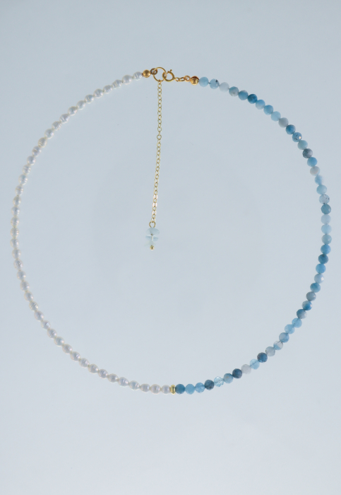 Colier Acvamarin - Pești [8]