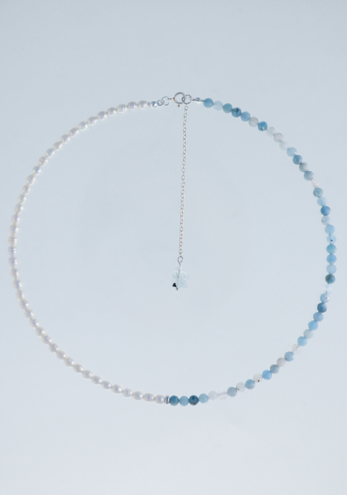 Colier Acvamarin - Pești [3]