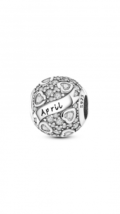 Colier Argint - Birth Month Charm [6]