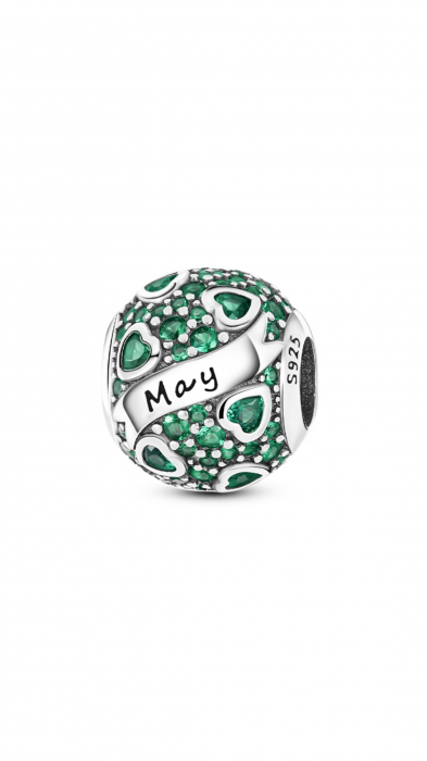 Colier Argint - Birth Month Charm [7]