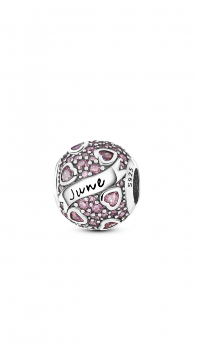 Colier Argint - Birth Month Charm [8]