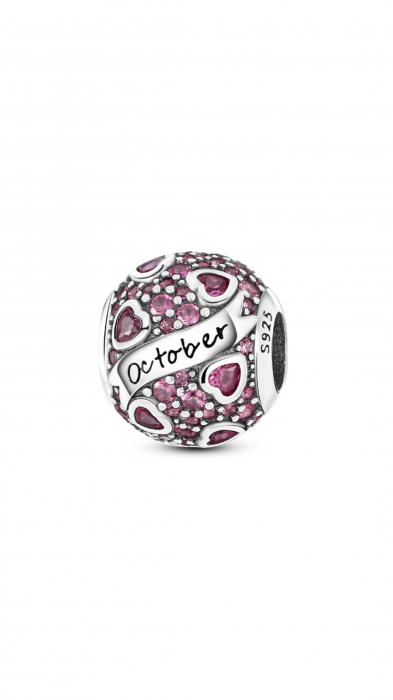 Colier Argint - Birth Month Charm [12]