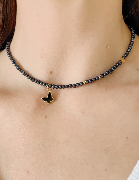 Colier Black Butterfly [4]