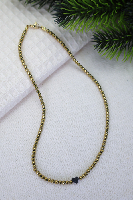 COLIER HEMATIT, HEART [6]