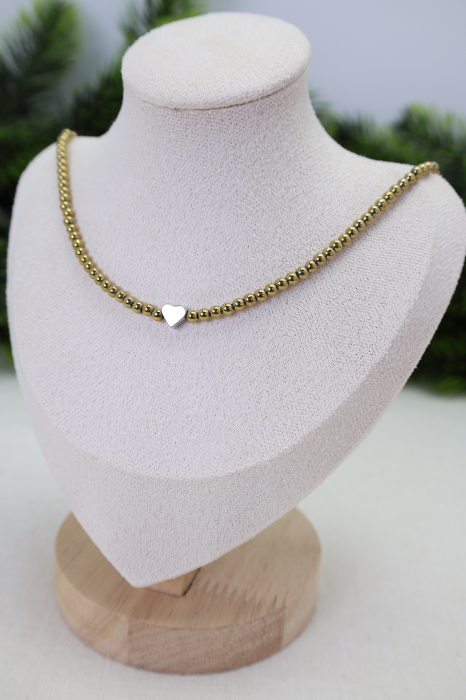 COLIER HEMATIT, HEART [5]