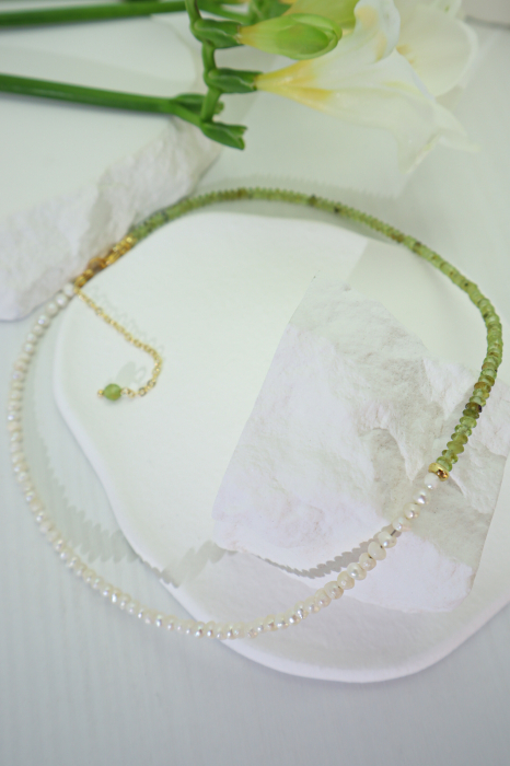 Colier Peridot - Leu [9]