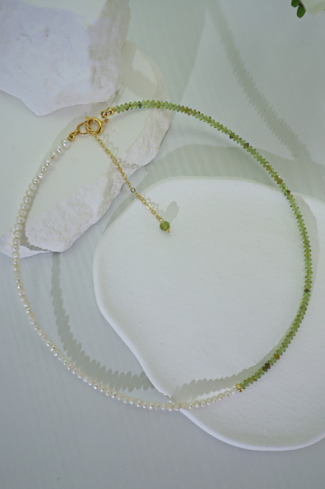 Colier Peridot - Leu [8]