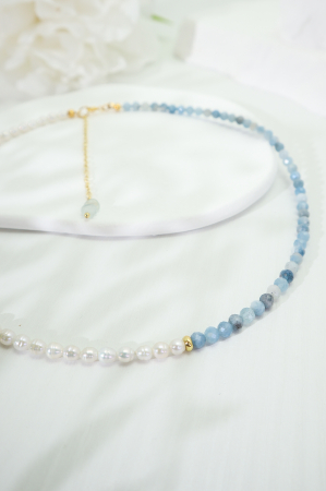 Colier Acvamarin - Pești [8]